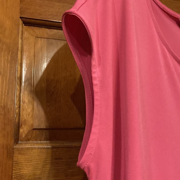 1X CJ Banks PInk Top with Gathered Sides - Picture 6 of 11